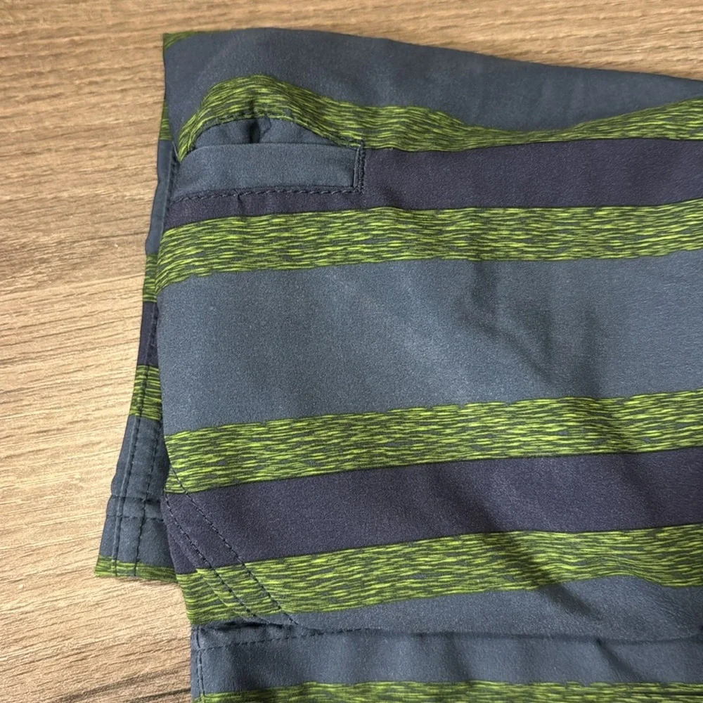 Prana shorts‎ Prana breathe shorts men’s size 28 Blue and Green Board Shorts